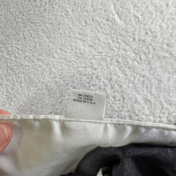 Vintage Circle S Western Cowboy Straight Leg Dress Pants Gray Polyester 38x32 - Picture 7 of 11